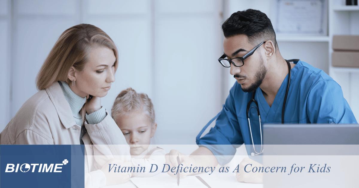 Vitamin D Deficiency as A Concern for Kids