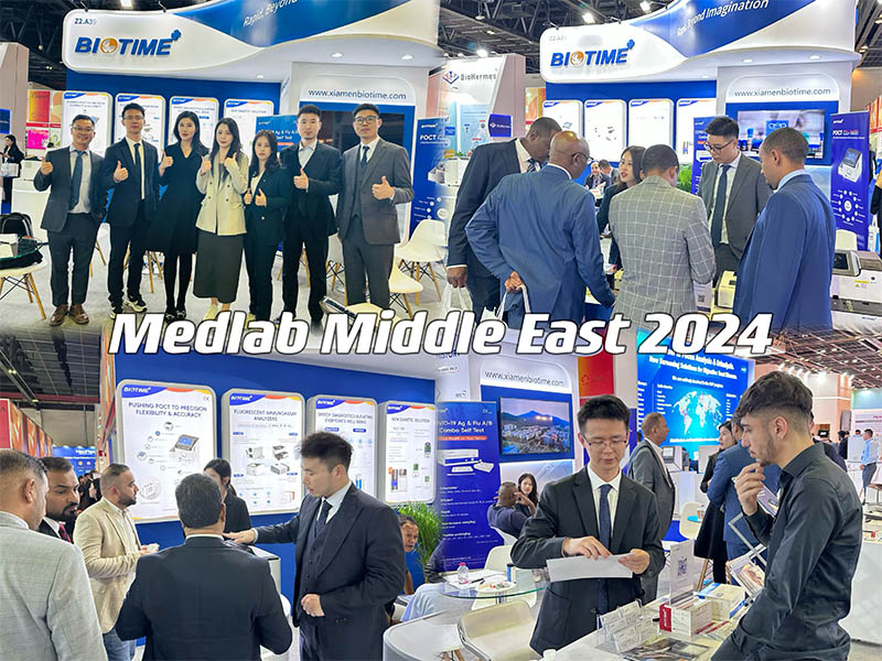 Biotime Shines at Medlab Middle East 2024 in Dubai !