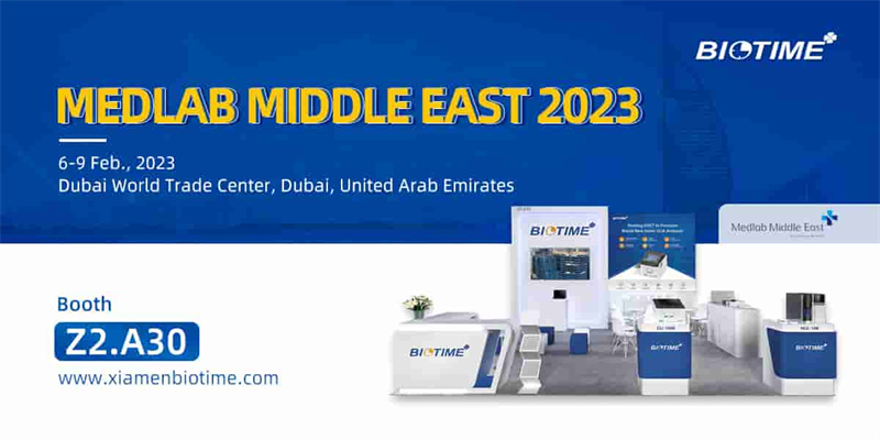 Biotime in Medlab Middle East 2023 Dubai
