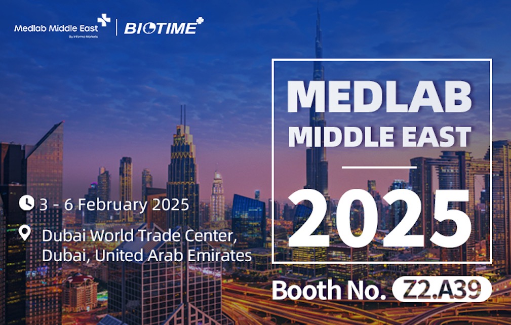 Meet Biotime 2025 MEDLAB MIDDLE EAST