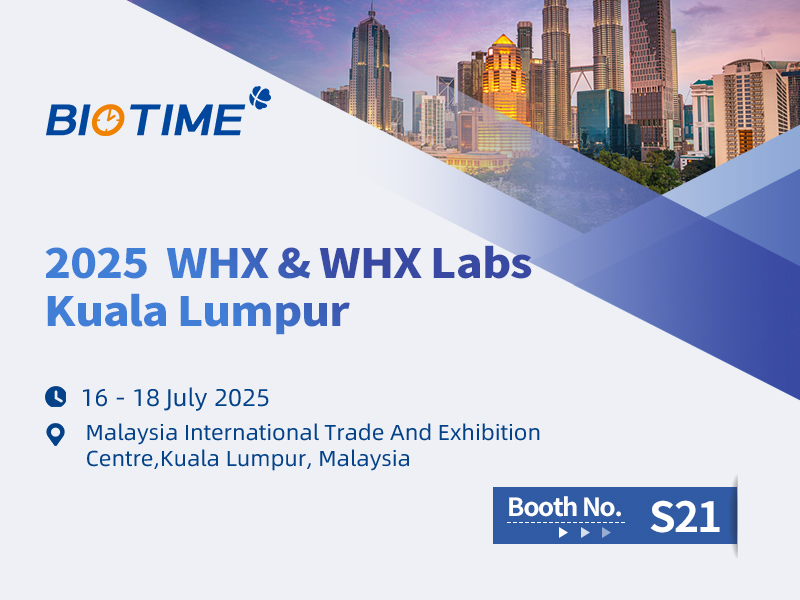 Meet Biotime at WHX Labs Kuala Lumpur 2025