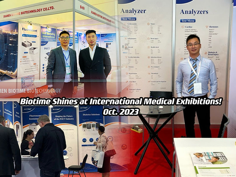 Exciting Achievements｜Biotime Shines at International Medical Exhibitions! 