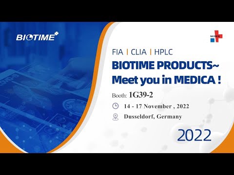 Meet Biotime at Medica 2022