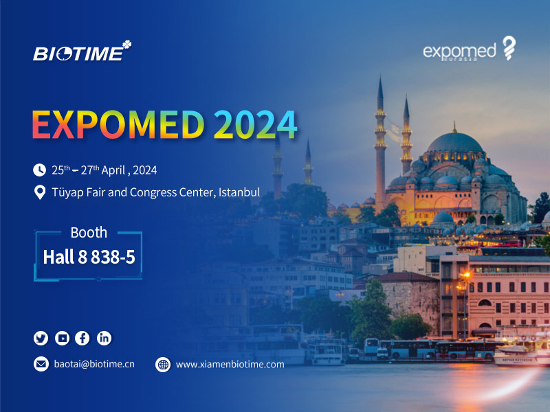 Join Biotime at EXPOMED 2024 - Turkey