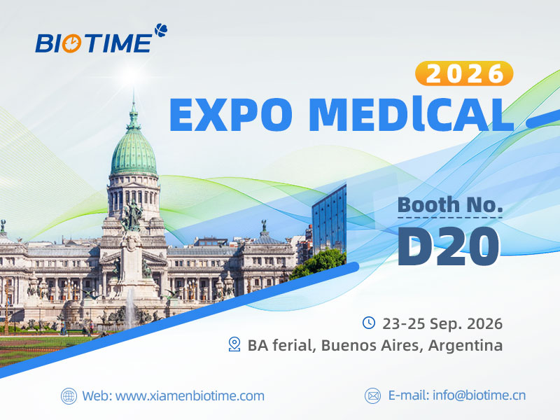 Biotime to Showcase Innovative IVD Solutions at ExpoMEDICAL 2026 in Argentina