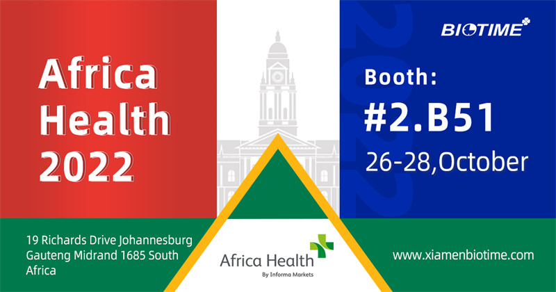 Biotime in Africa Health 2022 South Africa